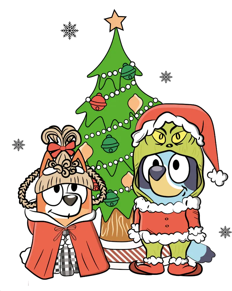 BLUEY CHRISTMAS TREE