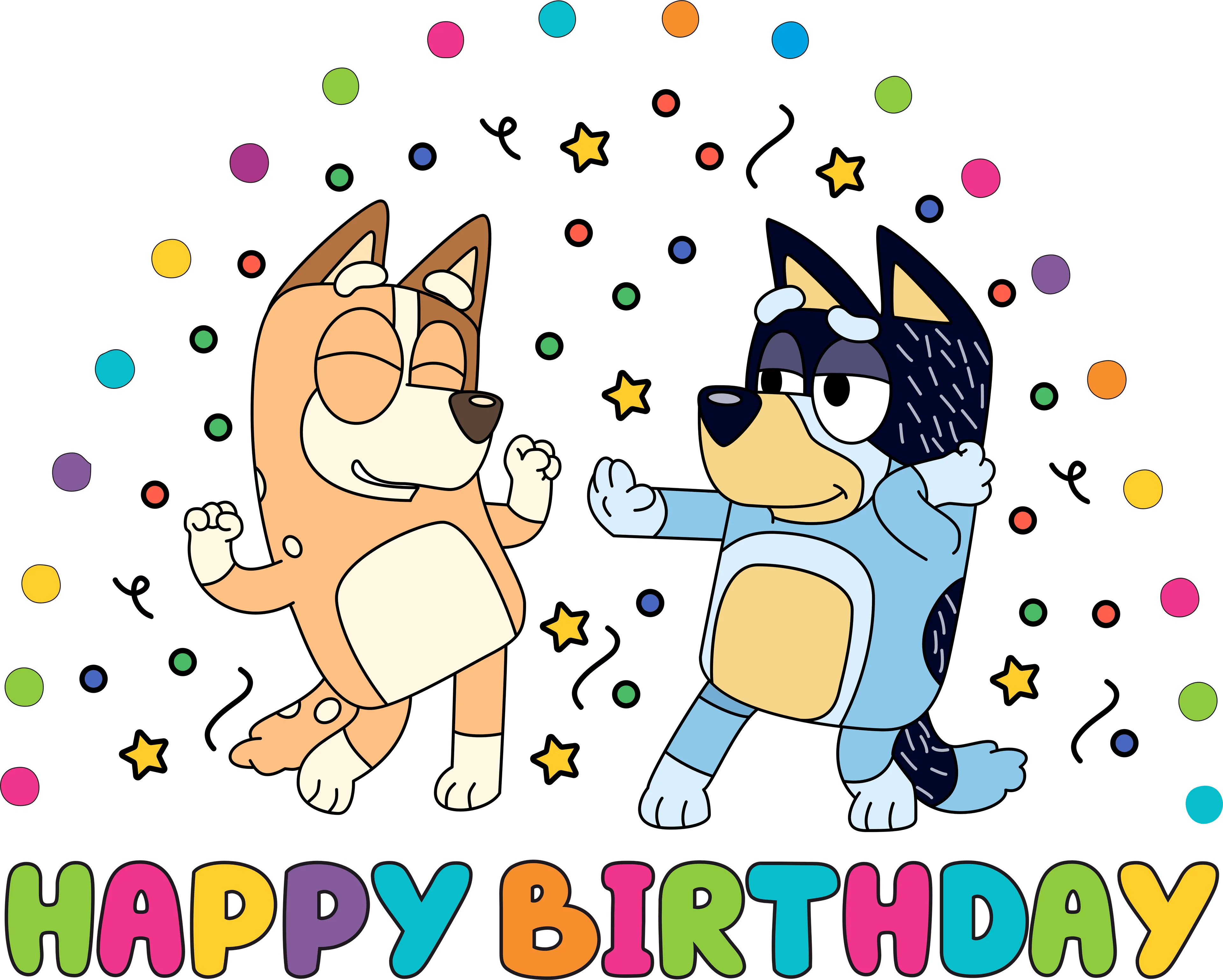 BLUEY HAPPY BIRTHDAY