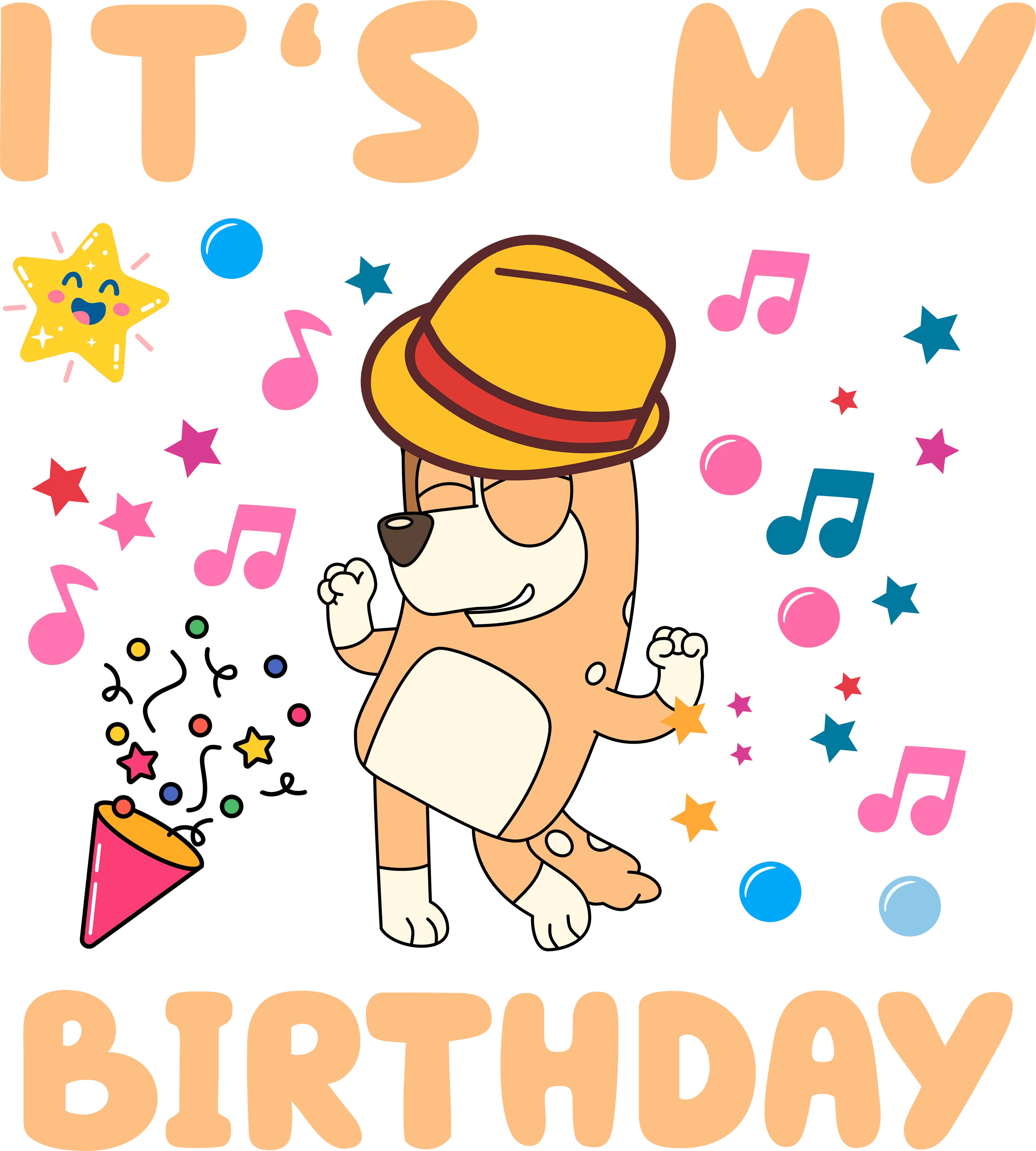 BLUEY MY BIRTHDAY GIRLS