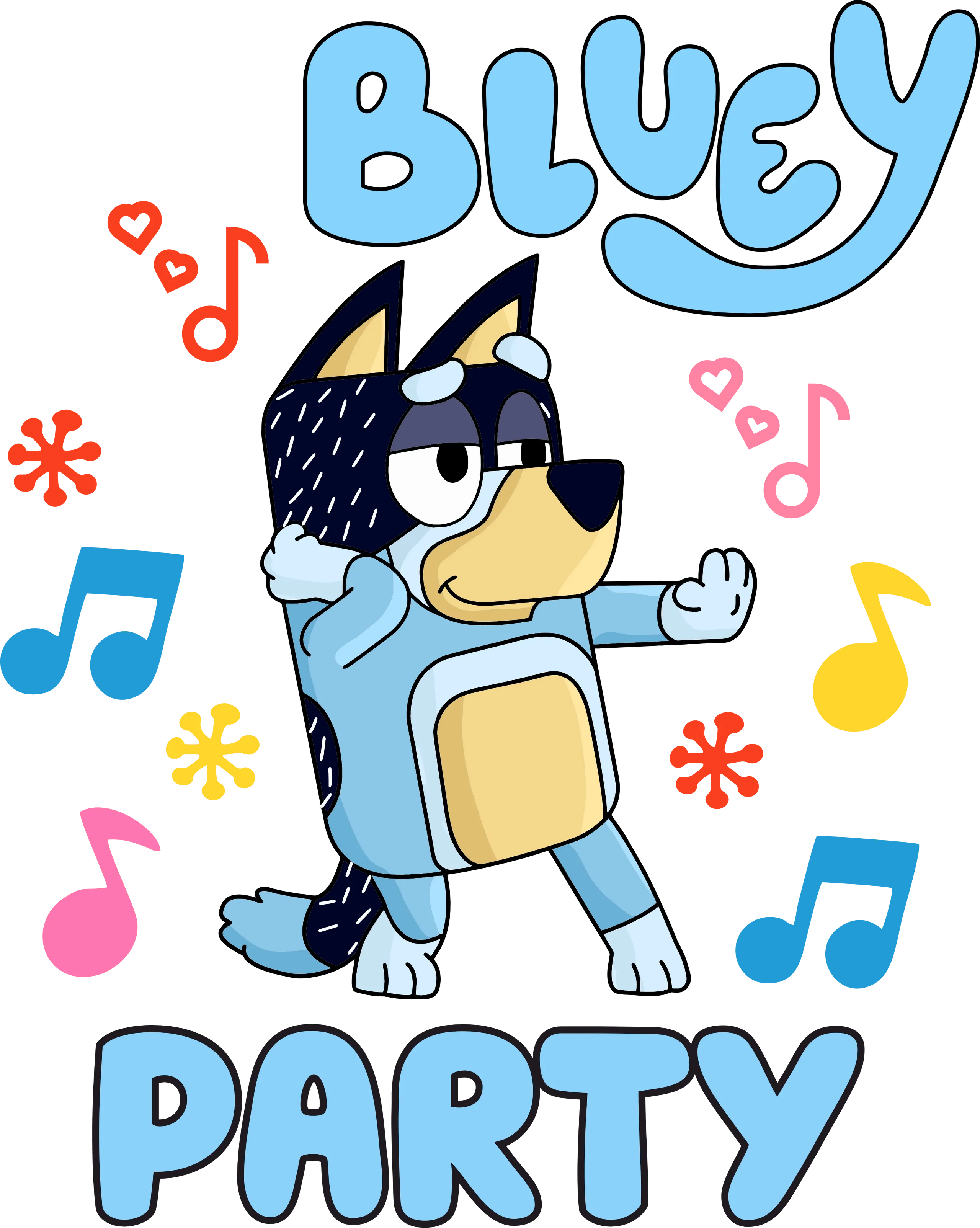 BLUEY PARTY MUSIC
