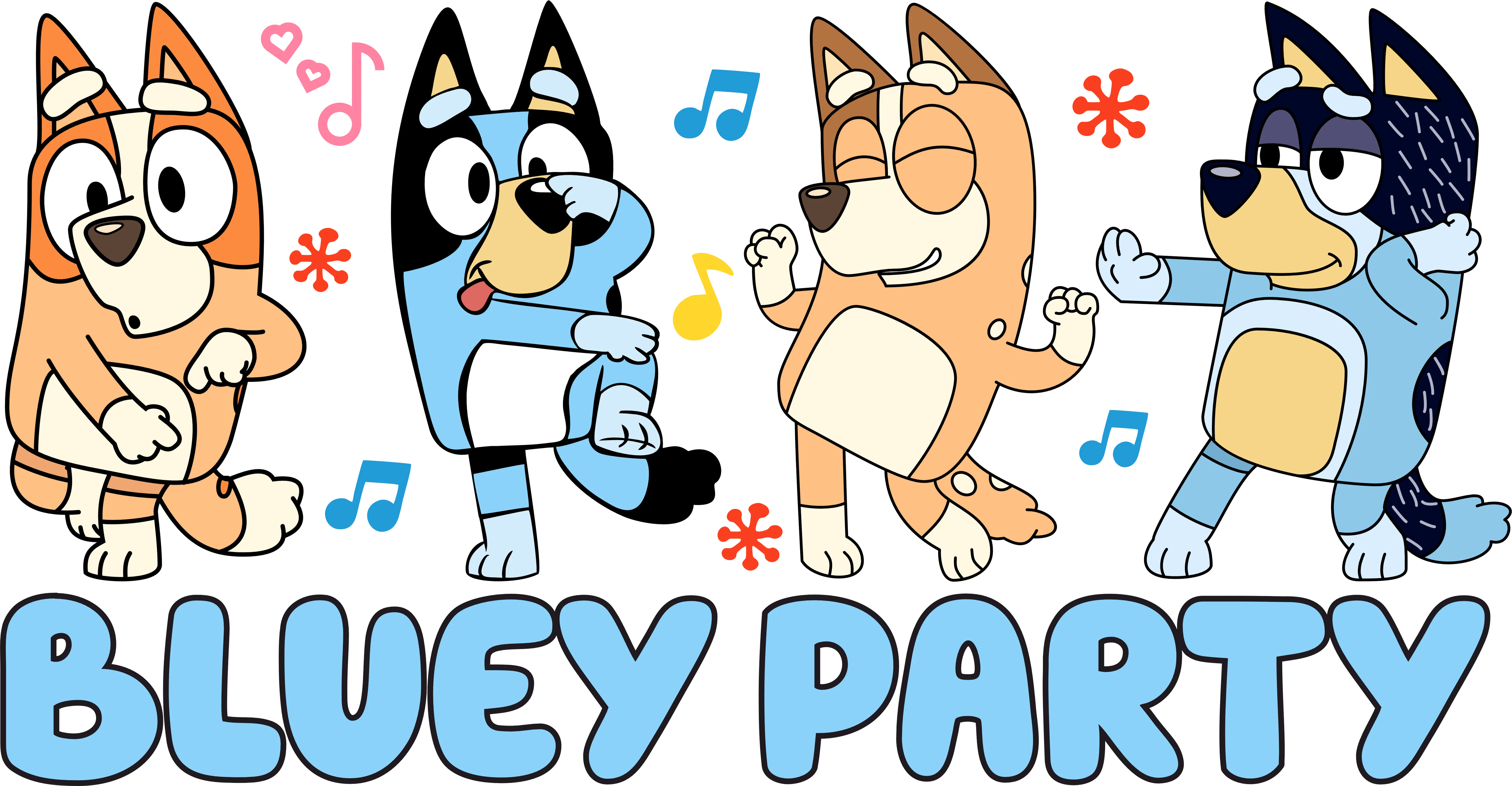 BLUEY PARTY NOTES