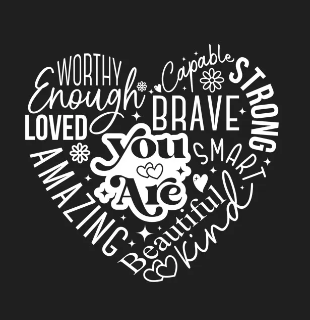 YOU ARE ENOUGH WHITE