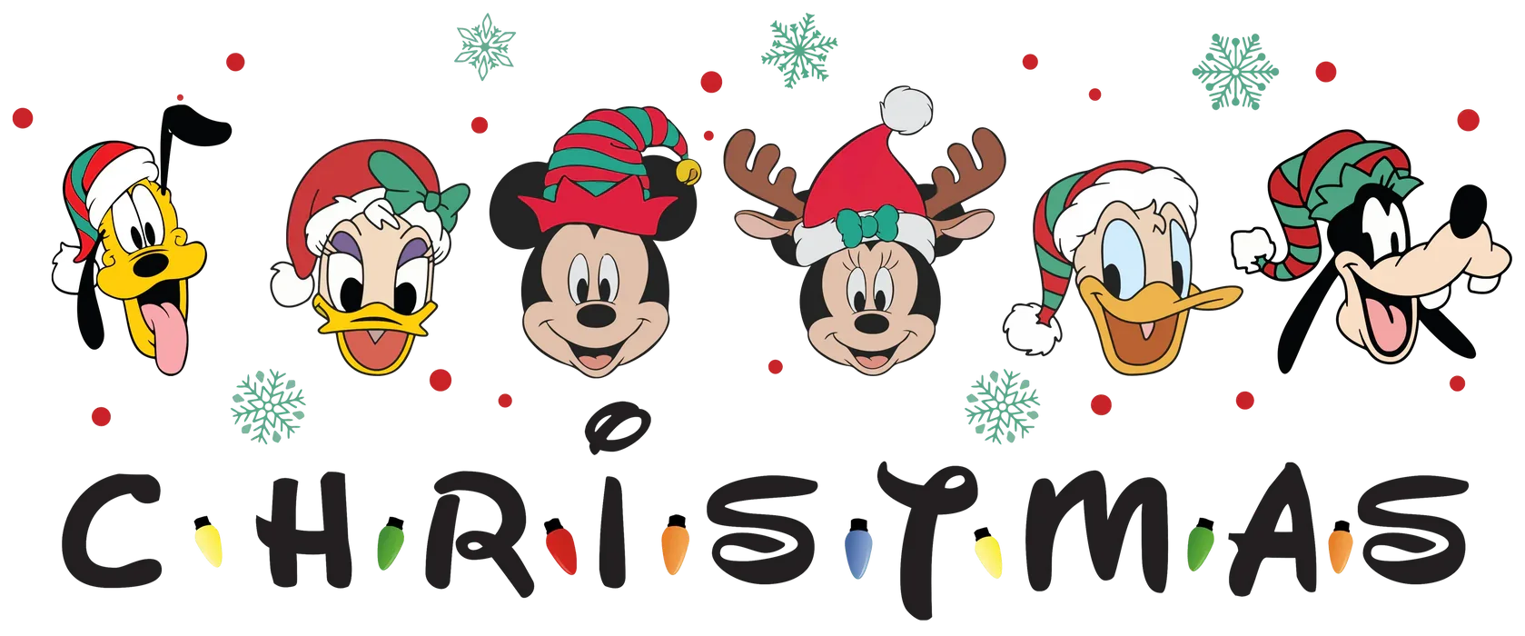 DISNEY CHRISTMAS FRIENDS THEME
