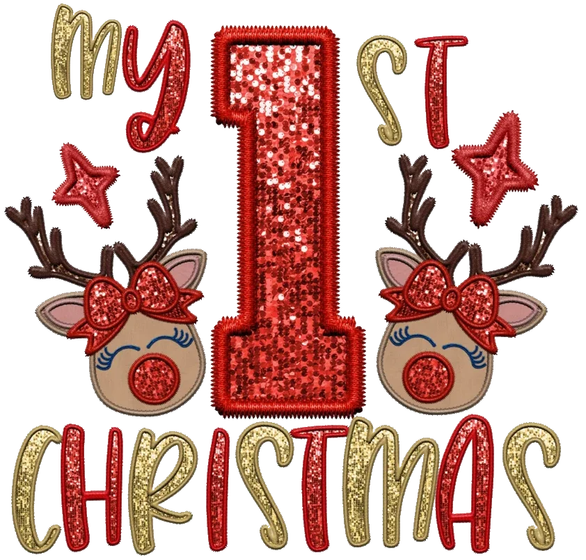 FIRST CHRISTMAS REINDEER