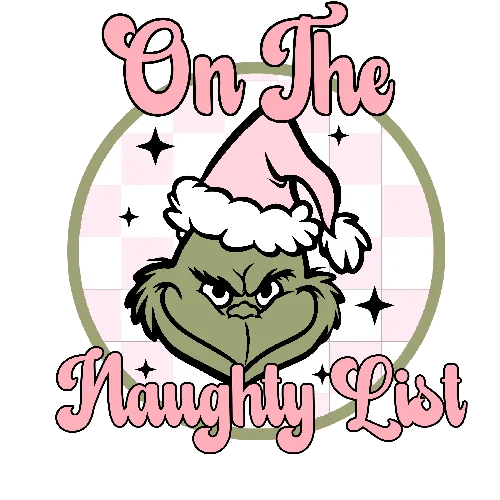 GRINCH NAUGHTY LIST
