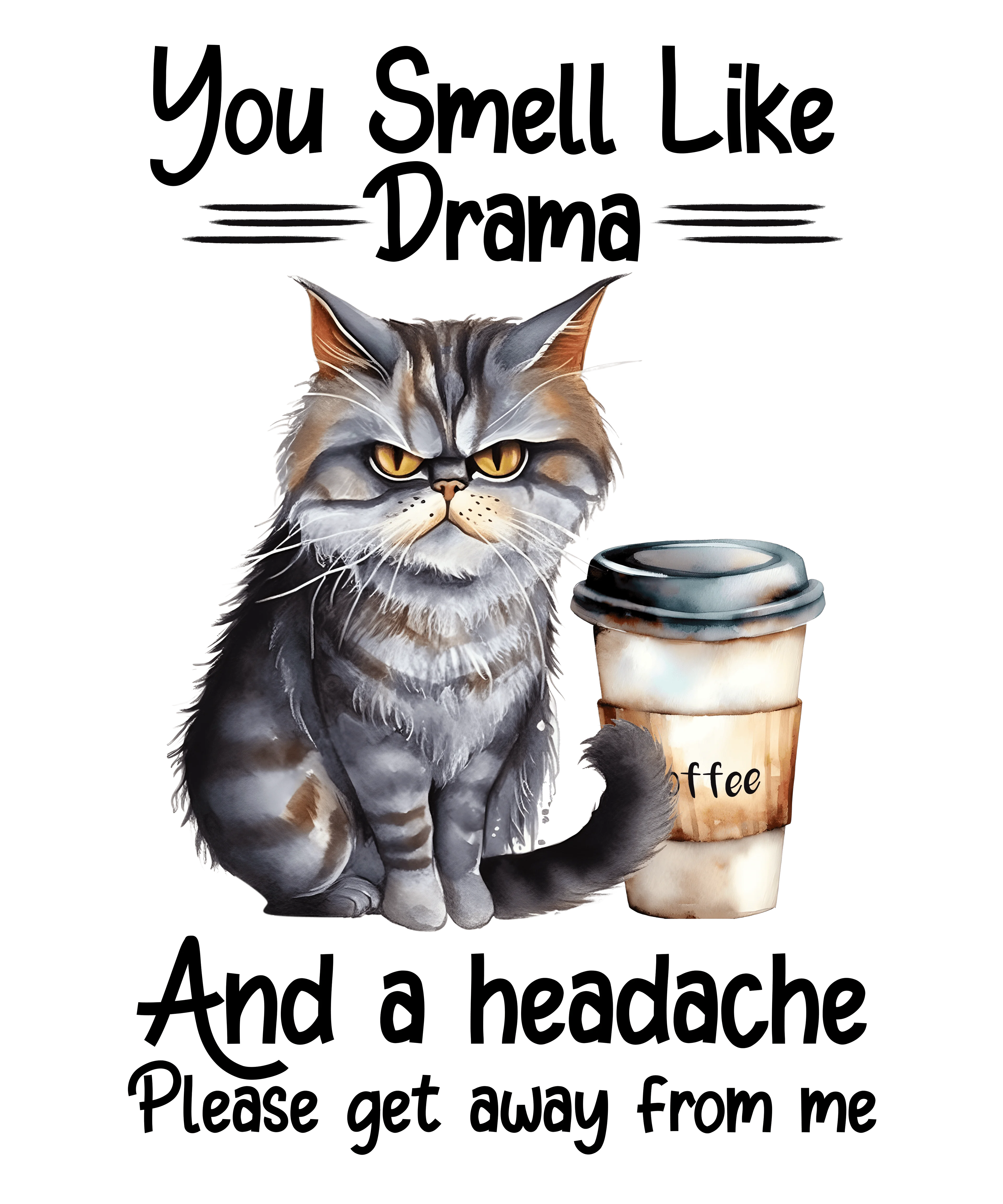 SMELL LIKE DRAMA CAT