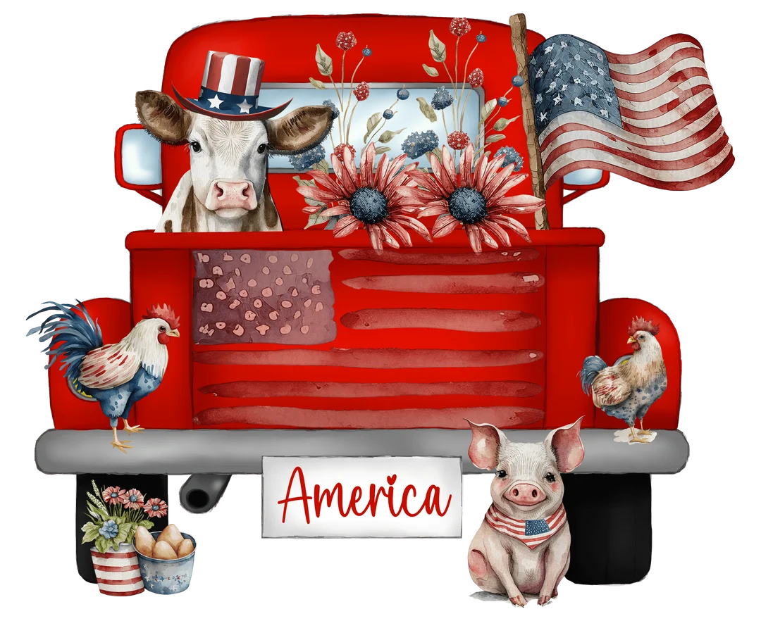 AMERICAN RED TRUCK