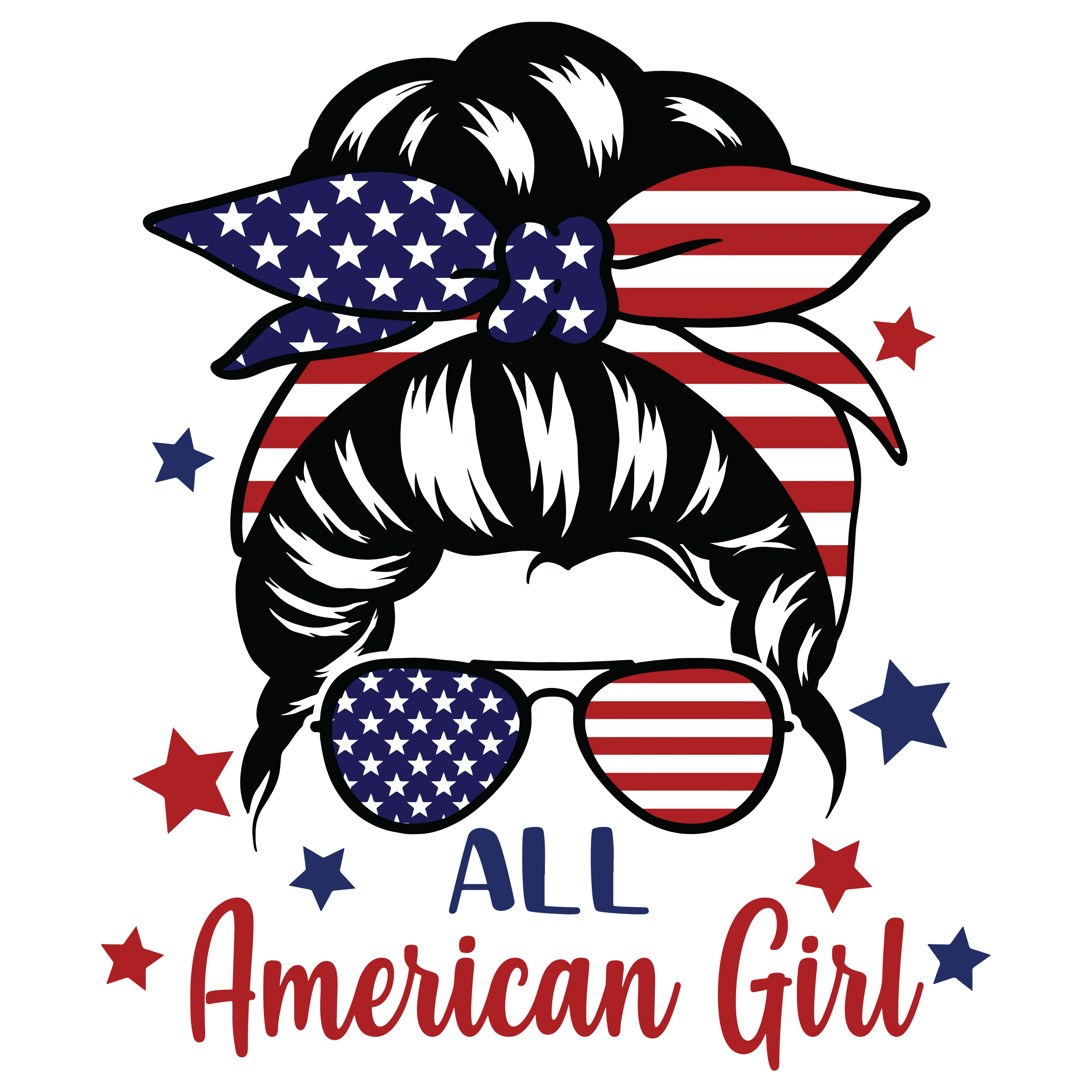 BUN AMERICAN GIRL