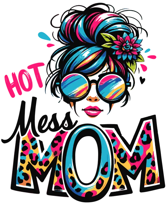 HOT MESS MESSY BUN
