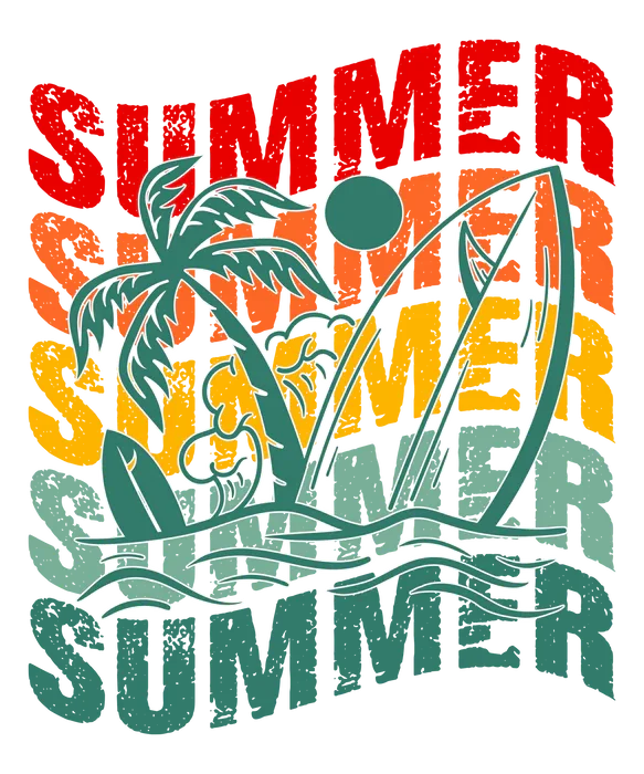 SUMMER PALMS SURF BOARD